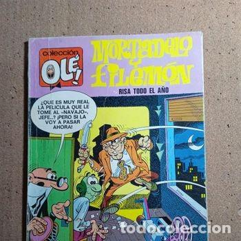 Tebeos: TEBEO DE OLE MORTADELO Y FILEMON EN RISA TODO EL A&Ntilde;O DEL A&Ntilde;O 1975 N&ordm; 93 NUMERO EN EL LOMO