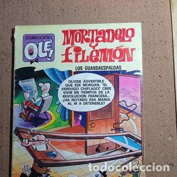 Tebeos: TEBEO DE OLE MORTADELO Y FILEMON EN LOS GUARDAESPALDAS DEL A&Ntilde;O 1979 N&ordm; 145