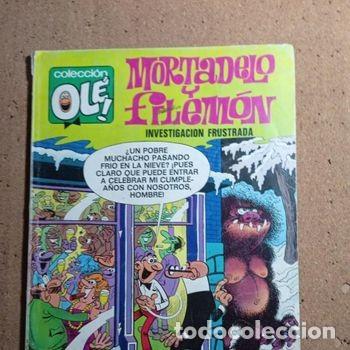 Tebeos: TEBEO DE OLE MORTADELO Y FILEMON EN INVESTIGACION FRUSTRADA DEL A&Ntilde;O 1987 N&ordm; 111 - M. 1