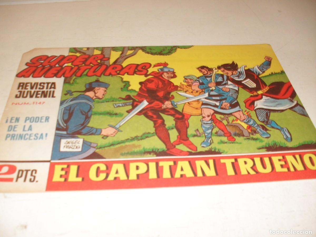 Tebeos: EL CAPITAN TRUENO 613,ULTIMOS N&ordm;,ORIGINAL,EN PODER DE LA PRINCESA&iexcl;&iexcl;,DE 618.BRUGUERA,1956