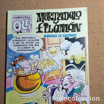 Tebeos: TEBEO DE OLE MORTADELO Y FILEMON EN BURRADAS EN CANTIDUVI DEL A&Ntilde;O 1992 N&ordm; 161 - M. 267