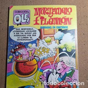 Tebeos: TEBEO DE OLE MORTADELO Y FILEMON EN BURRADAS EN CANTIDUVI DEL A&Ntilde;O 1985 N&ordm; 161