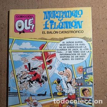 Tebeos: TEBEO DE OLE MORTADELO Y FILEMON EN EL BALON CATASTROFICO DEL A&Ntilde;O 1992 N&ordm; 256 - M. 275
