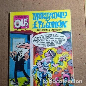 Tebeos: TEBEO DE OLE MORTADELO Y FILEMON EN EXPLOSIONES EXPLOSIVAS DEL A&Ntilde;O 1979 N&ordm; 152