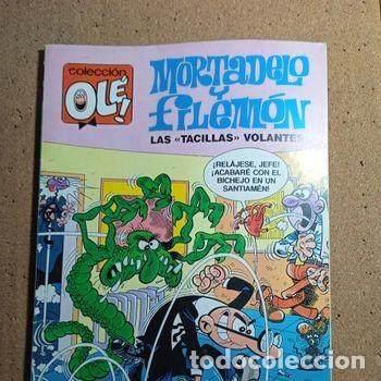 Tebeos: TEBEO DE OLE MORTADELO Y FILEMON EN LAS TACILLAS VOLANTES DEL A&Ntilde;O 1989 N&ordm; 348 - M. 123