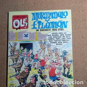 Comics: TEBEO DE OLE MORTADELO Y FILEMON EN UN DISPARATE TRAS OTRO DEL A&Ntilde;O 1988 N&ordm; 151 - M. 115
