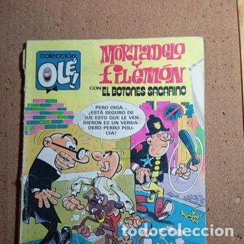 Tebeos: TEBEO DE OLE MORTADELO Y FILEMON CON EL BOTONES SACARINO DEL A&Ntilde;O 1992 N&ordm; 222 - M. 230