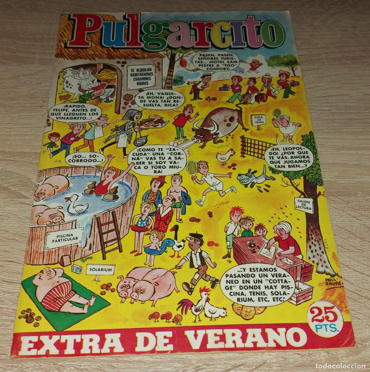 Tebeos: PULGARCITO EXTRA VERANO 1973 SHERIFF KING 80.000 dolares Bruguera