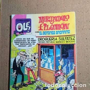Tebeos: TEBEO DE OLE MORTADELO Y FILEMON CON EL BOTONES SACARINO DEL A&Ntilde;O 1988 N&ordm; 146 - M. 93