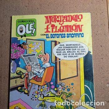 Comics: TEBEO DE OLE MORTADELO Y FILEMON CON EL BOTONES SACARINO DEL A&Ntilde;O 227 - M . 24