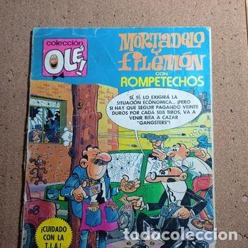 Giornalini: TEBEO DE OLE MORTADELO Y FILEMON CON ROMPETECHOS EN CUIDADO CON LA T.I.A. DEL A&Ntilde;O 1985 N&ordm; 192