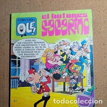 Tebeos: TEBEO DE OLE EL BOTONES SACARINO DEL A&Ntilde;O 1987 N&ordm; 284 - I. 9