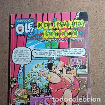 Tebeos: TEBEO DE OLE DELIRANDA ROCOCO Y SUS MENORDOMO BRAULIO DEL A&Ntilde;O 1988 N&ordm; 318 - V. 2