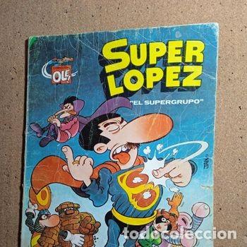 Tebeos: TEBEO DE OLE SUPER LOPEZ EN EL SUPERGRUPO DEL A&Ntilde;O 1983 N&ordm; 2