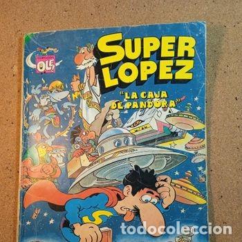 Tebeos: TEBEO DE OLE SUPER LOPEZ EN LA CAJA DE PANDORA DEL A&Ntilde;O 1984 N&ordm; 8