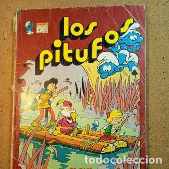 Tebeos: TEBEO DE OLE LOS PITUFOS EN EL PAIS MALDITO DEL A&Ntilde;O 1983 N&ordm; 14