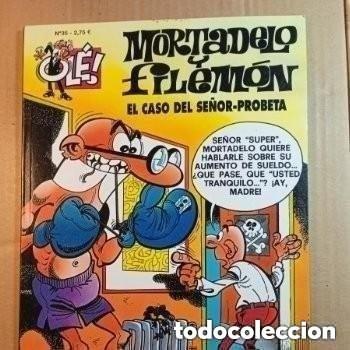 Tebeos: TEBEO DE OLE MORTADELO Y FILEMON EN EL CASO DE SE&Ntilde;OR - PROBETA DEL A&Ntilde;O 2002 N&ordm; 35