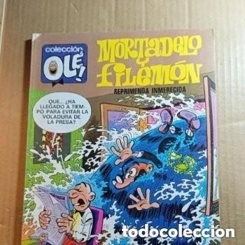 Tebeos: TEBEO DE OLE MORTADELO Y FILEMON EN REPRIMENDA INMERECIDA DEL A&Ntilde;O 1987 N&ordm; 115 - M. 3
