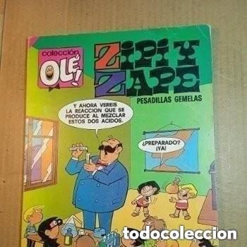 Tebeos: TEBEO DE OLE ZIPI Y ZAPE EN PESADILLAS GEMELAS DEL A&Ntilde;O 1985 N&ordm; 158
