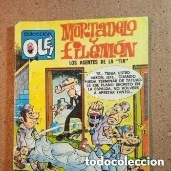Tebeos: TEBEO DE OLE MORTADELO Y FILEMON EN LOS AGENTES DE LA TIA DEL A&Ntilde;O 1980 N&ordm; 124