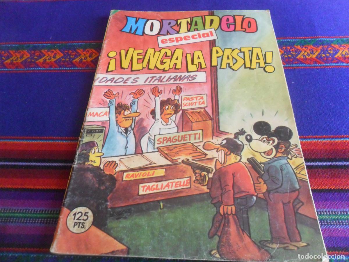 Tebeos: MORTADELO ESPECIAL N&ordm; 184 VENGA LA PASTA. BRUGUERA 1984. 125 PTS.