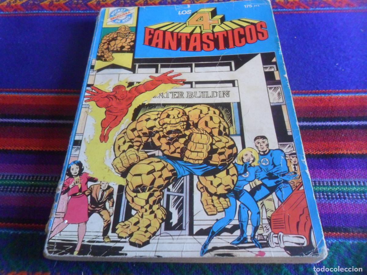 Tebeos: POCKET DE ASES N&ordm; 18 LOS 4 FANT&Aacute;STICOS. BRUGUERA 1982. 175 PTS.