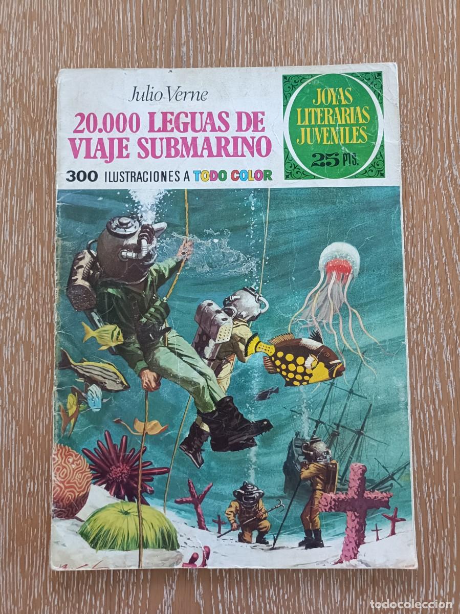 Tebeos: C&Oacute;MIC BRUGUERA - 20.000 LEGUAS DE VIAJE SUBMARINO N&ordm; 4 - JOYAS LITERARIAS JUVENILES SERIE VERDE 1975