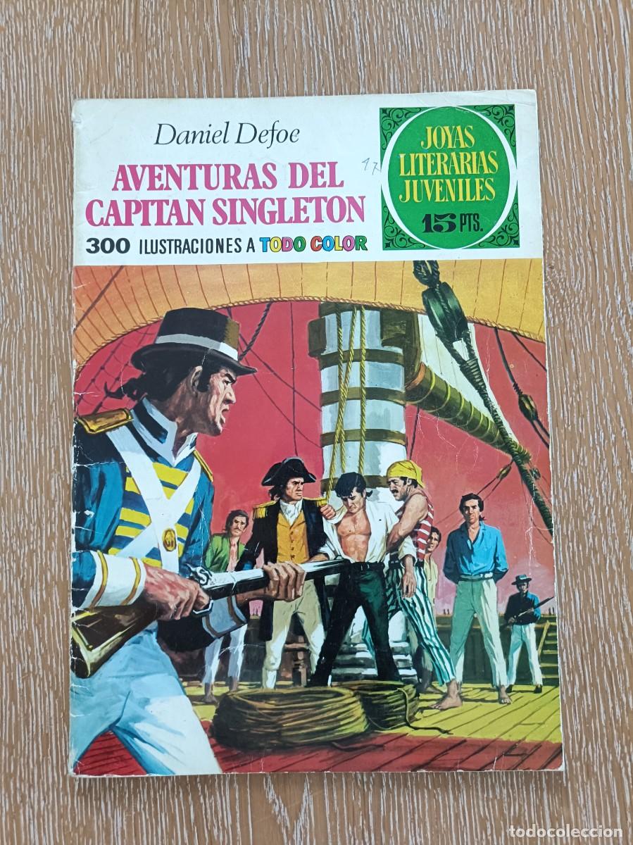 Tebeos: C&Oacute;MIC BRUGUERA - AVENTURAS DEL CAPIT&Aacute;N SINGLETON N&ordm; 10 - JOYAS LITERARIAS JUVENILES SERIE VERDE 1970