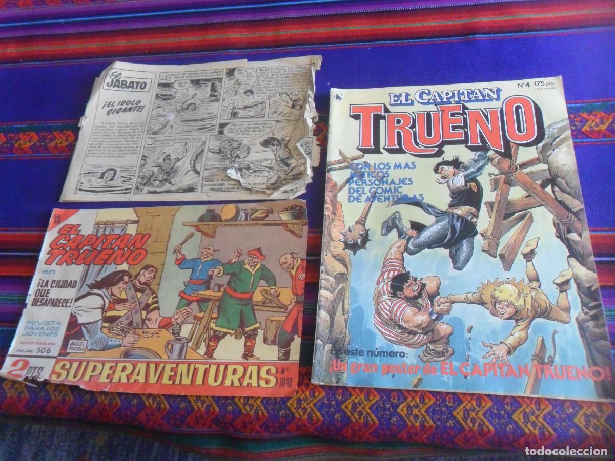 Tebeos: EL CAPIT&Aacute;N TRUENO N&ordm; 4 BRUGUERA 1986 175 PTS. REGALO JABATO N&ordm; 108 Y PORTADA N&ordm; 506. BUEN ESTADO.