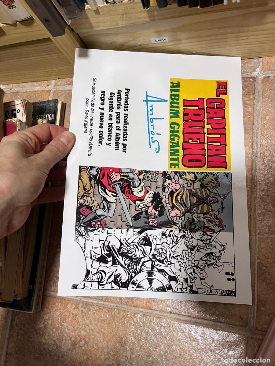 Tebeos: COMIC6 El Capit&aacute;n Trueno &ndash; &Aacute;lbum Gigante V&iacute;ctor Mora / Ambr&oacute;s