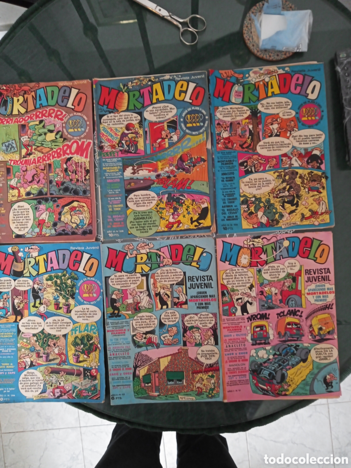 Tebeos: LOTE DE MORTADELOS A&Ntilde;OS 71 - 74 - 75. USADOS.