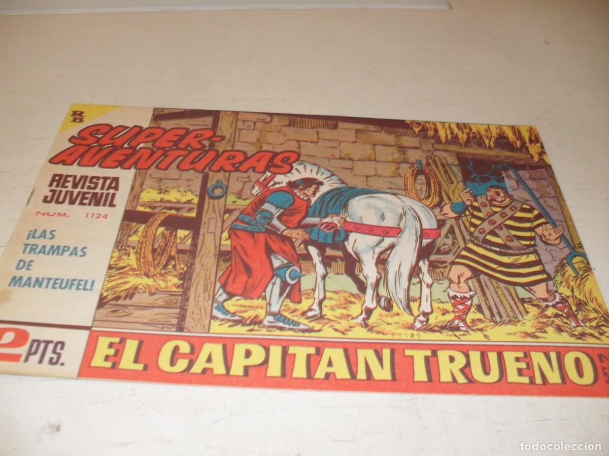 Tebeos: EL CAPITAN TRUENO,(ORIGINAL) N&ordm; 590,LAS TRAMPAS DE MANTEUFEL&iexcl;&iexcl;,DE V.MORA,DE 618.BRUGUERA,1956