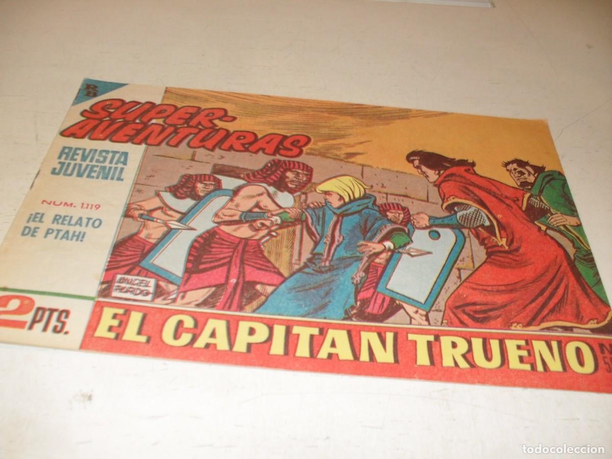 Tebeos: EL CAPITAN TRUENO,(ORIGINAL) N&ordm; 585,EL RELATO DE PTAH&iexcl;&iexcl;,DE V.MORA,DE 618.BRUGUERA,1956