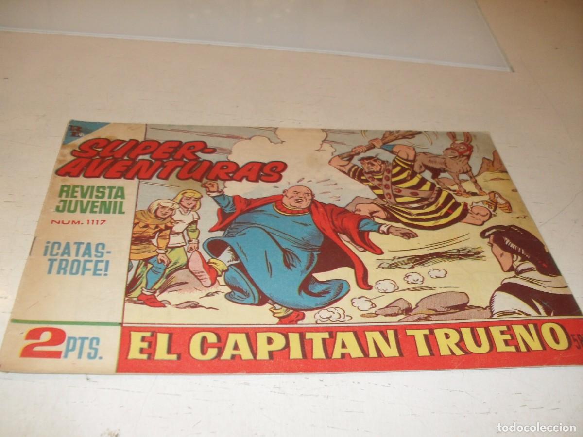Tebeos: EL CAPITAN TRUENO,(ORIGINAL) N&ordm; 583,CATASTROFE&iexcl;&iexcl;,DE V.MORA,DE 618.BRUGUERA,1956