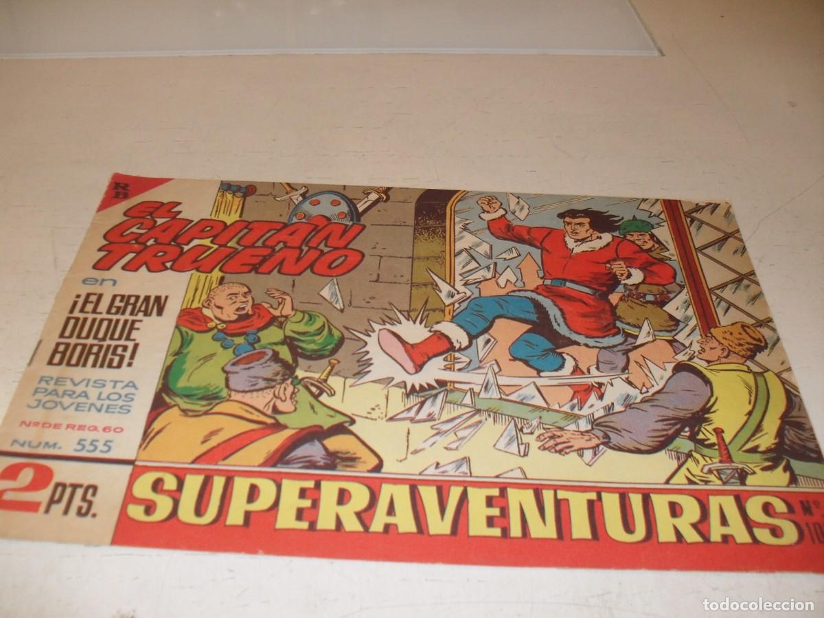 Tebeos: EL CAPITAN TRUENO,(ORIGINAL) N&ordm; 555,EL GRAN DUQUE BORIS&iexcl;&iexcl;,DE V.MORA,DE 618.BRUGUERA,1956