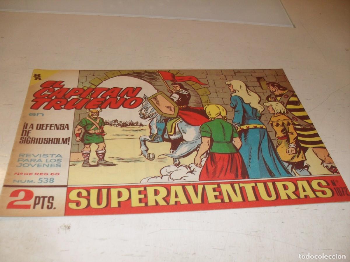 Tebeos: EL CAPITAN TRUENO,(ORIGINAL) N&ordm; 538,LA DEFENSA DE SIGRIDSHOLM&iexcl;&iexcl;,DE V.MORA,DE 618.BRUGUERA,1956
