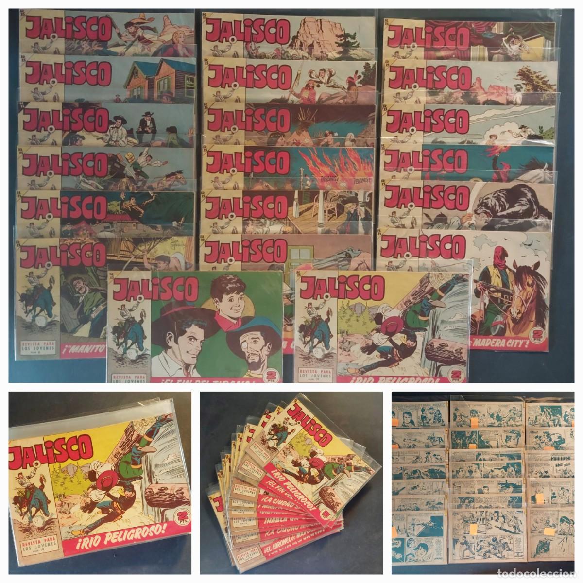 Tebeos: Jalisco Colecci&oacute;n Completa ( 20 Ejemplares ) 1963 Bruguera