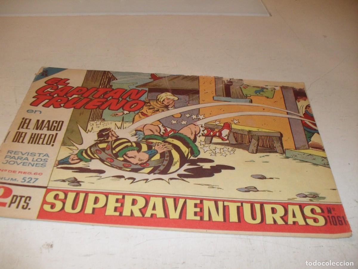 Tebeos: EL CAPITAN TRUENO,(ORIGINAL) N&ordm; 527,EL MAGO DEL HIELO&iexcl;&iexcl;,DE V.MORA,DE 618.BRUGUERA,1956