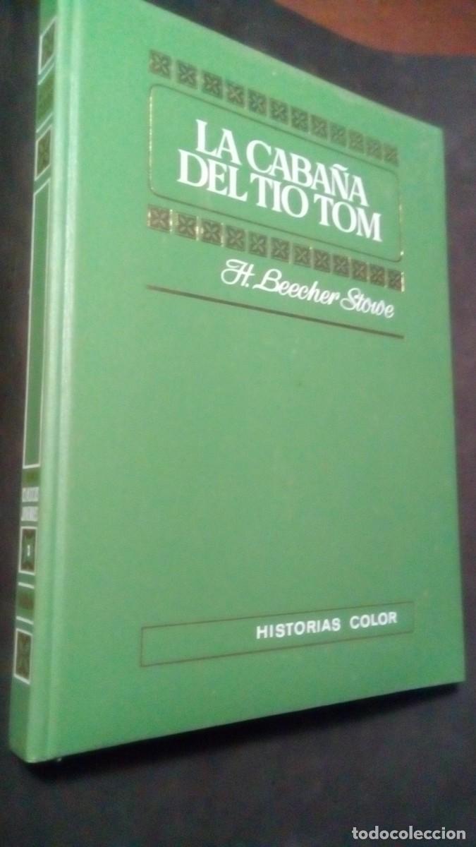 Tebeos: la caba&ntilde;a del tio tom-, H. Beecher stowe--, historias color- bruguera DIN A4