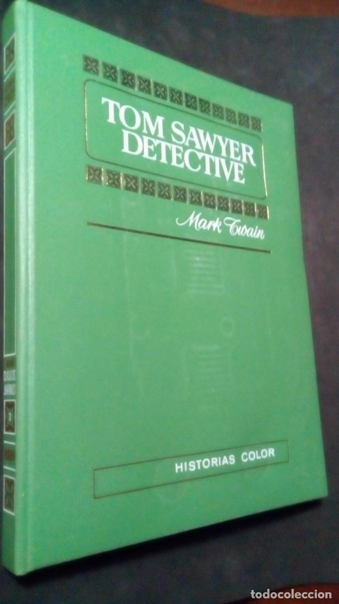 Tebeos: TOM SAWYER DETECTIVE-MARK TWAIN-HISTORIAS COLOR-BRUGUERA-PRIMERA EDICI&Oacute;N 1972