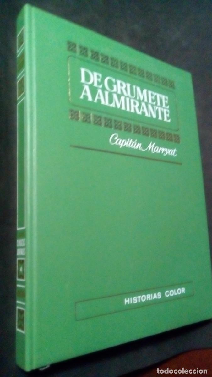 Tebeos: DE GRUMETE A ALMIRANTE-CAPIT&Aacute;N MARRYAT-HISTORIA COLOR-BRUGUERA-PRIMERA EDICI&Oacute;N 1972