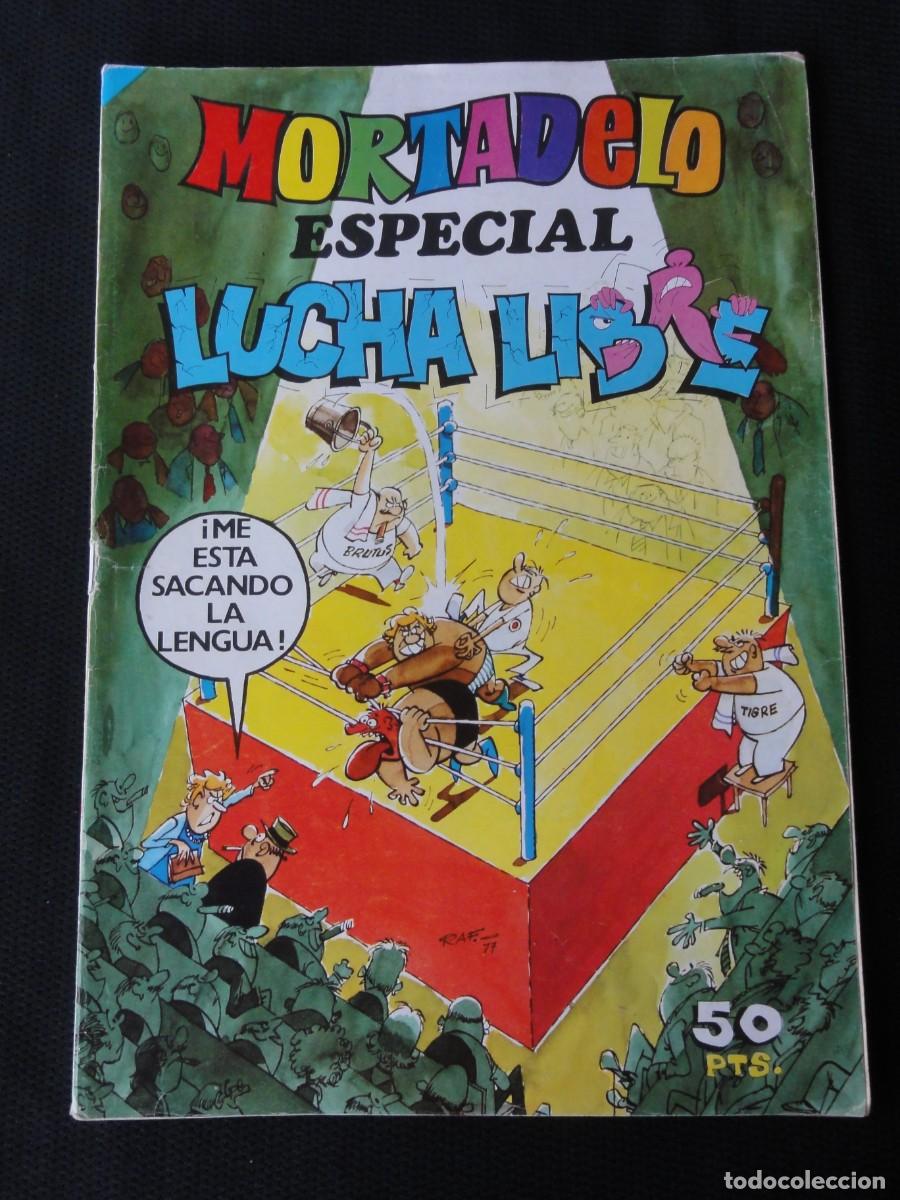 Tebeos: MORTADELO ESPECIAL LUCHA LIBRE N&ordm; 32. 100 P&Aacute;GINAS. A&Ntilde;O 1975-1986. EDITORIAL. BRUGUERA. C-49