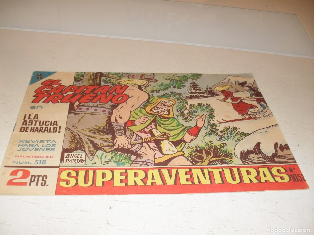 Tebeos: EL CAPITAN TRUENO,(ORIGINAL) N&ordm; 518,LA ASTUCIA DE HARALD&iexcl;&iexcl;,DE V.MORA,DE 618.BRUGUERA,1956