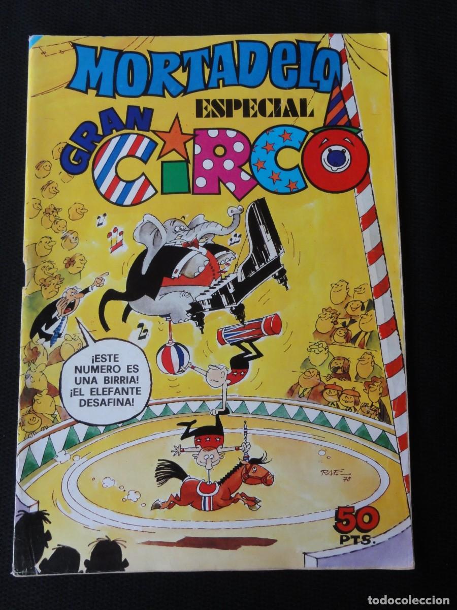 Tebeos: MORTADELO ESPECIAL GRAN CIRCO N&ordm; 33. 100 P&Aacute;GINAS. A&Ntilde;O 1975-1986. EDITORIAL. BRUGUERA. C-49