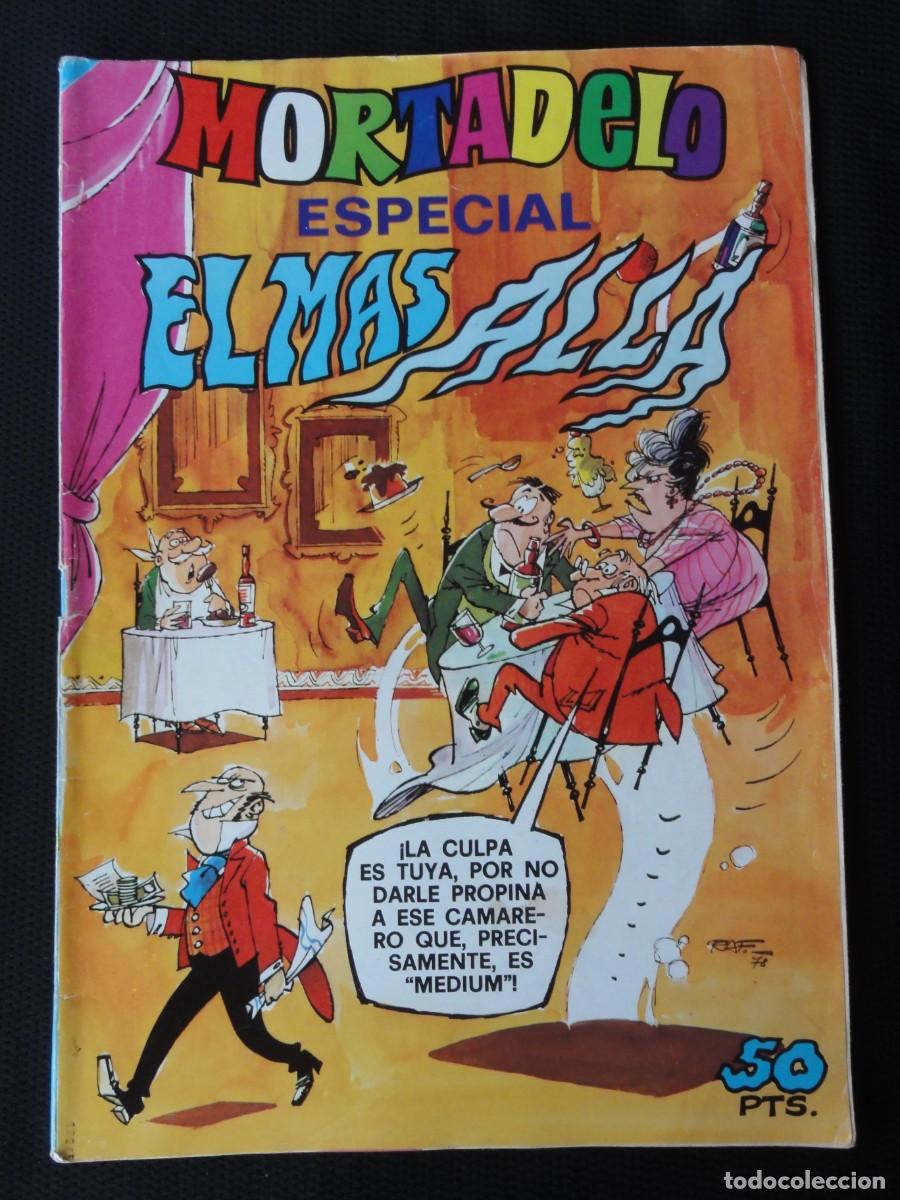 Tebeos: MORTADELO ESPECIAL EL M&Aacute;S ALL&Aacute; N&ordm; 34. 100 P&Aacute;GINAS. A&Ntilde;O 1975-1986. EDITORIAL. BRUGUERA. C-49