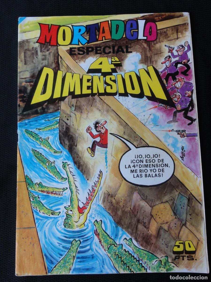 Tebeos: MORTADELO ESPECIAL 4&ordf; DIMENSI&Oacute;N. N&ordm; 37. 100 P&Aacute;GINAS. A&Ntilde;O 1975-1986. EDITORIAL. BRUGUERA. C-49