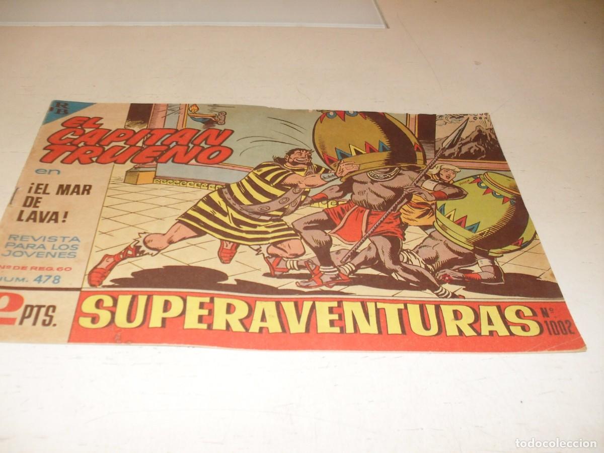Tebeos: EL CAPITAN TRUENO,(ORIGINAL) N&ordm; 478,EL MAR DE LAVA,DE V.MORA,DE 618.BRUGUERA,1956