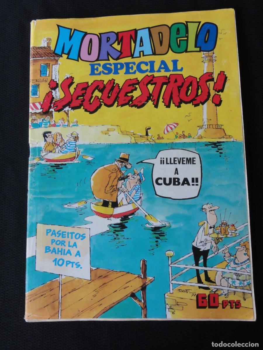 Tebeos: MORTADELO ESPECIAL SECUESTROS. N&ordm; 46. 100 P&Aacute;GINAS. A&Ntilde;O 1975-1986. EDITORIAL. BRUGUERA. C-49