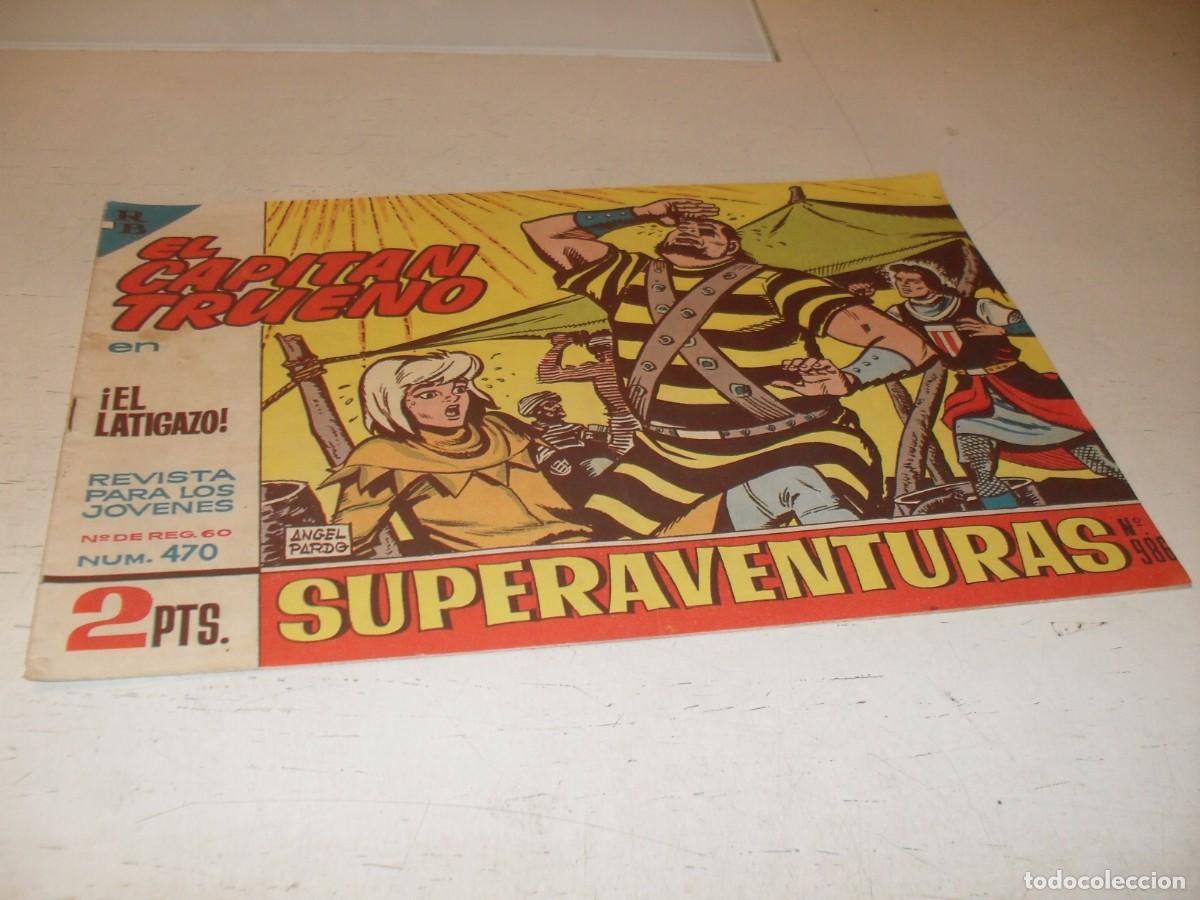 Tebeos: EL CAPITAN TRUENO,(ORIGINAL) N&ordm; 470,EL LATIGAZO,DE V.MORA,DE 618.BRUGUERA,1956