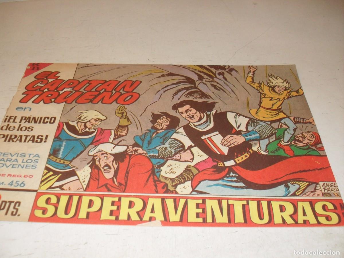 Tebeos: EL CAPITAN TRUENO,(ORIGINAL) N&ordm; 456,EL PANICO DE LOS PIRATAS&iexcl;&iexcl;,DE V.MORA,DE 618.BRUGUERA,1956